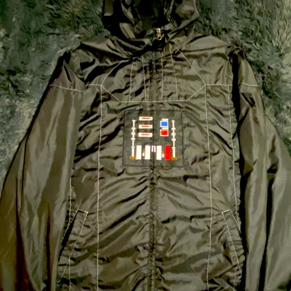 Thinkgeek 2XL Darth Vader Windbreaker - Picture 1 of 9